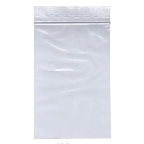 Stück Druckverschlussbeutel 70 x 100 mm 50µ stark 1000