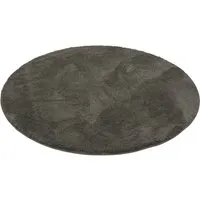 Pergamon Hochflor-Teppich Silky Rund 120 cm - Super Soft Komfort - Teppiche, Hochflor und super soft für ein angenehmes Laufgefühl, ideal für jedes Zuhause. Pflegeleicht und aus 100% Polyester für Langlebigkeit.