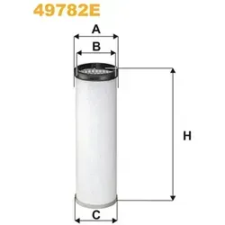 Wix Filters Sekundärluftfilter 49782E – Hochwertige Kfz-Motorteile