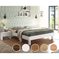 HASENA Trento Bett Rapallo Eiche bianco 90x200 von Hasena