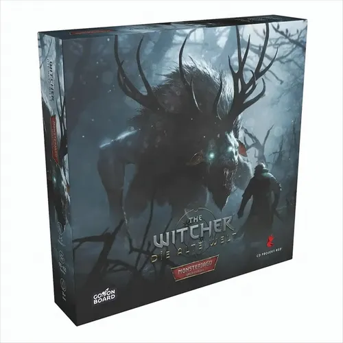 GOBD0007 - The Witcher: Die Alte Welt - Monsterjagd - Kennerspiel: Erweiterung mit 40 Spezial-Hexerkarten und neuen Fähigkeiten für spannende Monsterjagden. Ideal für 1-5 Spieler ab 14 Jahren, Spieldauer über 90 Minuten.