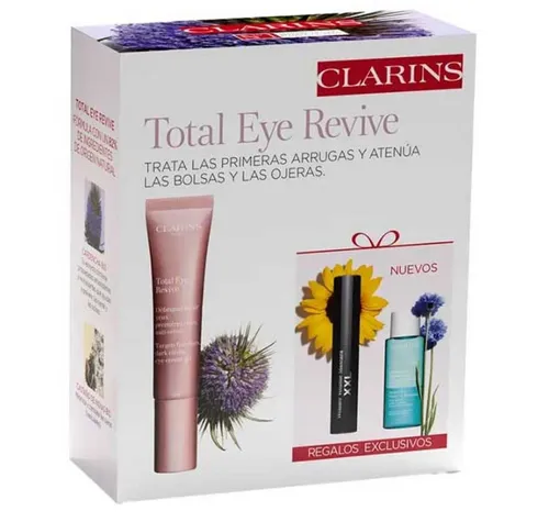Clarins Hautpflege-Set TOTAL EYE REVIVE CASE 3 Stück