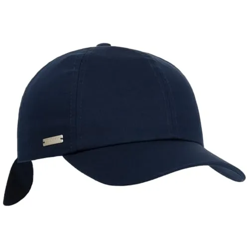 Seeberger Uni Cotton Damencap - Dunkelblau - Baseball Cap aus 100% Baumwolle, Einheitsgröße (54-58 cm), ideal für sportliche Aktivitäten und mit auffälliger Farbgebung.