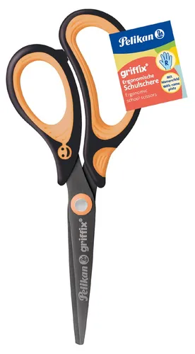 Pelikan griffix Schulschere spitz Neon Black 150 mm