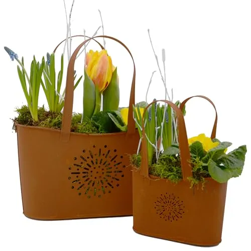 UNUS Edelrost Handtaschen 2er Set von UNUS