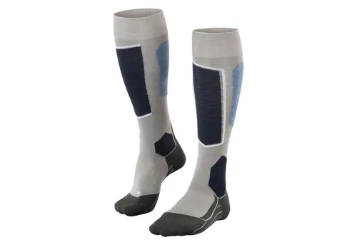 FALKE Herren Ski Socken SK6 Pro 16565 - Sportsocken mit ultraleichter Polsterung für maximale Kraftübertragung und direkten Schuhkontakt. Ideal für Wettkämpfer und angepasst an Custom-Fit-Schuhe, sorgen sie für Komfort und trockene Füße.