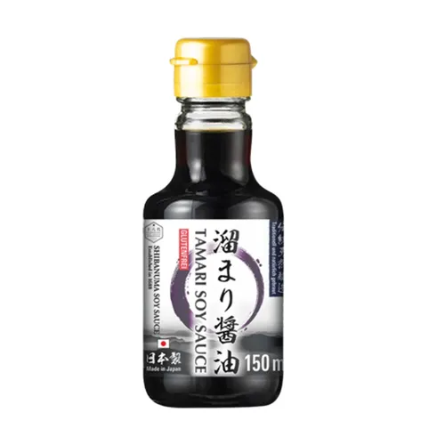 150ml Shibanuma Tamari Sojasauce glutenfrei Tamari  Japan in der Glasflasche
