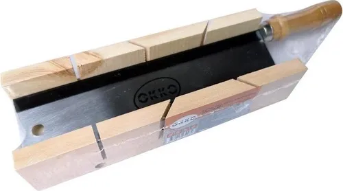 Sägeset Feinsäge Schneidlade 250 x 56 mm Holz Gehrungslade Winkelschneider