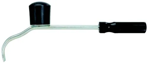 KS Tools Radkappen Montage- und Demontageheber 360mm - Radkappenwerkzeuge mit optimalem Hebelende für beschädigungsfreie Montage und Demontage, inklusive Gummihammer und ergonomischem Griff für besten Komfort.