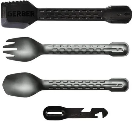 Gerber ComplEAT Bestecktool, Aluminium, onyx