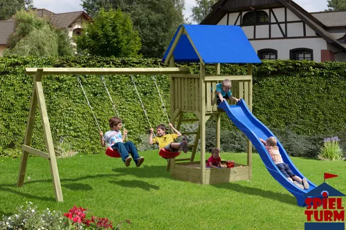 Spielanlage Junior 350x190 cm mit Doppelschaukel