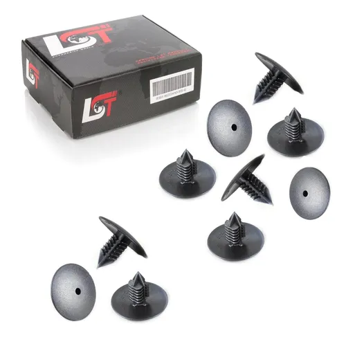 10x RENAULT Clips Panel Clip Ø 10-11 Mm 7703077435