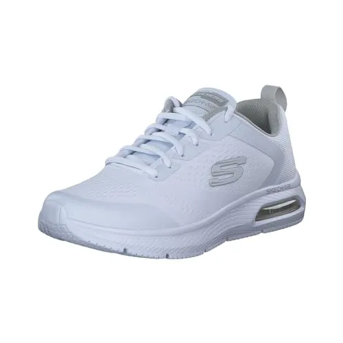 Skechers Herren Dyna-air-Pelland Niedrige Sneaker, weiß, 43 EU - Herren-Sneaker aus hochwertigem Polyester, sportlich und komfortabel, ideal für Training und Freizeit mit atmungsaktivem Mesh-Gewebe für ein angenehmes Tragegefühl.