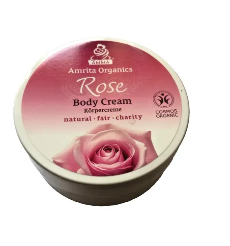 Amrita Organics Naturkosmetik 100 ml Rose Body Cream Körpercreme 119,90 € / L