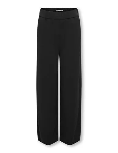 KIDS ONLY Schlupfhose KOGPOPTRASH LIFE WIDE PANT schwarz 152 - Modische Kinderhose in Schwarz mit elastischem Bund und lockerer Passform, ideal für den Alltag und bequem zu tragen.