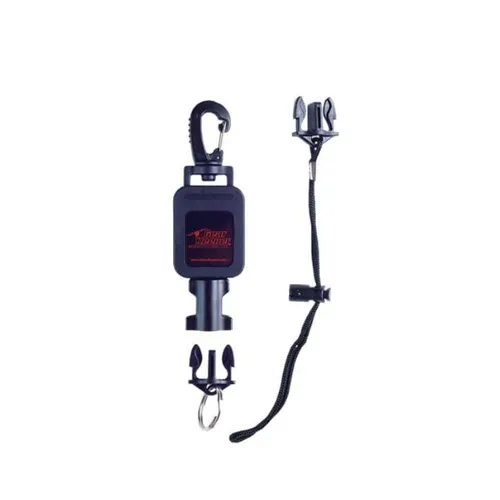 Gearkeeper RT2 4412 Lampen Rückholer mit Stabilisator - Taschenlampen mit stabilisierendem Rückholsystem, ideal für Polizei und Sicherheitskräfte, sorgt für schnelle Einsatzbereitschaft.