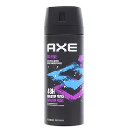 AXE Deodorant Bodyspray Marine 48H Frische 6 x 150ml - Das AXE Marine Deodorant Bodyspray bietet 48 Stunden zuverlässigen Schutz und ein erfrischendes Gefühl. Der belebende Duft kombiniert maritime Noten mit aromatischem Salbei für ein maskulines Erlebnis. Ideal für den täglichen Gebrauch.