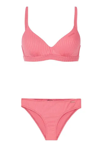 PROTEST Damen Bikini PRTManja25 wire BCD-cup - Entdecken Sie den PRTManja25 Bügel-Bikini mit komfortablen, geformten Cups und festem Halt. Aus recycelten Materialien gefertigt, vereint er Stil und Funktionalität für unvergessliche Strandtage.