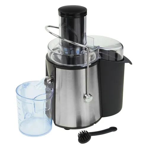 Edelstahl Entsafter ES850X - 850W Saftpresse für frischen Obstsaft - Entsafter der Kategorie Entsafter mit 850 W Leistung und 1 L Kapazität, ideal für gesunde Säfte und schnelle Zubereitung.