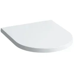 LAUFEN Kartell WC-Sitz H8913330000001 - Weiß mit Absenkautomatik - WC-Sitz mit abnehmbarem Deckel und sanfter Absenkautomatik für mehr Komfort und Hygiene, ideal für modernes Badezimmer.