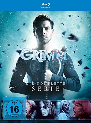 Grimm - Die Komplette Serie [Blu-ray] - Fantasy-Serie auf Blu-ray, packende Geschichten und aufregende Abenteuer, freigegeben ab 16 Jahren.