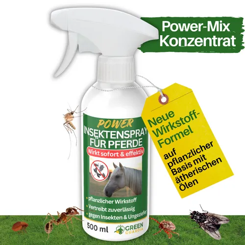 Insekten Abwehrspray Power-Konzentrat 500 ml – Natürlicher Pferde Insektenschutz