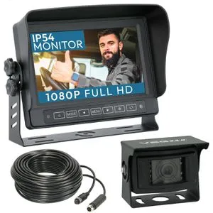 VSG24 Rückfahrkamera Proguard Profi HD 24568, Set, 1080p Kamera 120°, Nachtsicht, Monitor