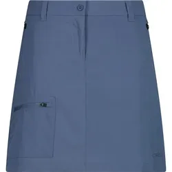 CMP Damen 2in1 Rock (Größe XL, blau)