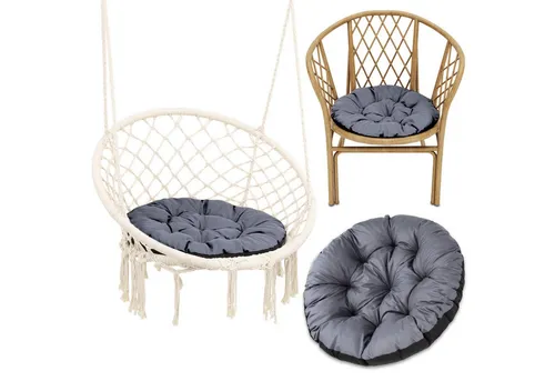 Amazinggirl Palettenkissen Hängesessel Kissen 60 cm - Dekokissen für Outdoor, wetterfest und perfekt für entspannte Stunden im Garten oder auf der Terrasse.