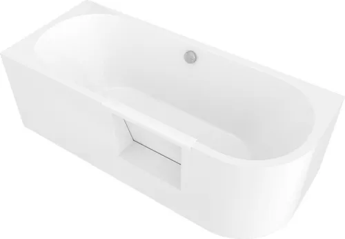 PORTAS Links Badewanne mit Tür 180x75 cm – Weiß - Elegante Badewanne mit abnehmbarer Magnettür für barrierefreien Zugang. Hochwertiges Design und vielseitige Nutzungsmöglichkeiten für Ihr modernes Badezimmer.