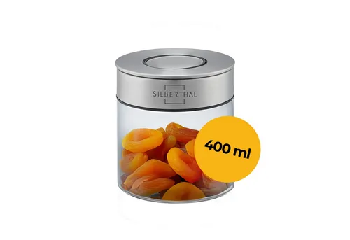 SILBERTHAL Vorratsglas Vorratsglas 400ml, Glas, (1-tlg)