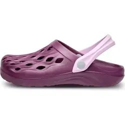 Ladeheid Damen leichte EVA Clogs Gartenclogs Gartenschuhe LA-CA-16 (Violett, 41 EU) - Violett - 41