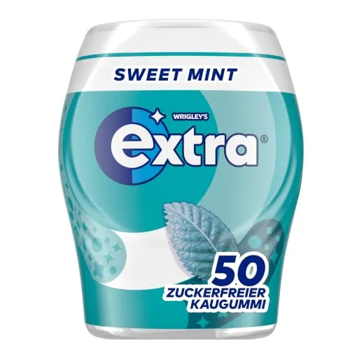 extra SWEET MINT Kaugummis 50 Dragees, zuckerfrei