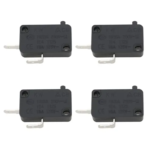 Be In Your Mind 4 STK Mikroschalter 16A 250V 36,9x16x10mm Mikro-Endschalter Mikroschalter für Haushaltsgeräte Klimaanlagen Elektronische Geräte