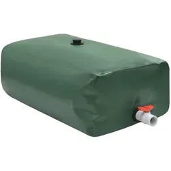 vidaXL Wassertank mit Wasserhahn Faltbar 670 L PVC - Bewässerung: Faltbarer Wassertank für Nichttrinkwasser, reißfestes PVC, ideal für Garten, Camping und Outdoor-Aktivitäten.