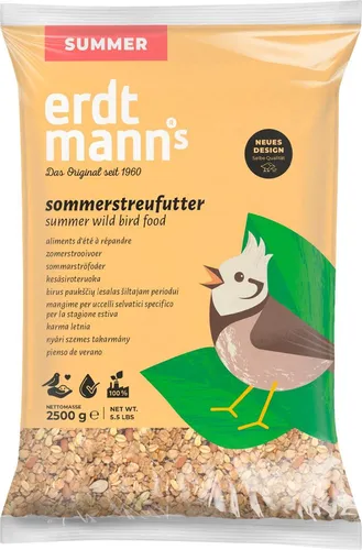 Erdtmanns Sommerstreufutter 2,5 kg im Flachbeutel