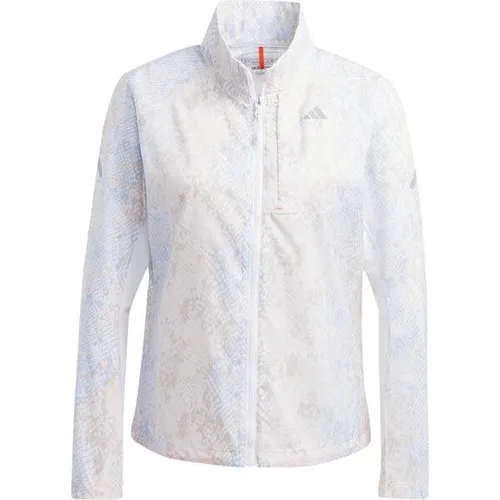 Adidas Damen Jacket Fast Jkt Aop in weiß von adidas