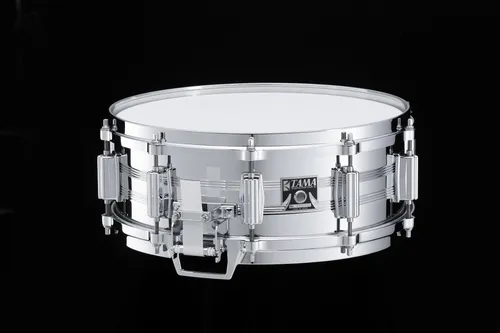 TAMA 50th Mastercraft 14x5 Stahl Snare - Snaredrum, hochwertiger Stahlkörper für klaren und durchsetzungsfähigen Sound – perfekt für professionelle Schlagzeuger.