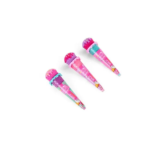 Canenco Kosmetik-Set CREATE it! - Candy Eiscreme Lipgloss - 1 Stück, 3-tlg.