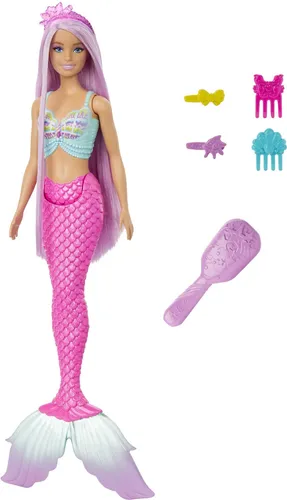 Barbie Fairy Puppe mit langen Haaren - Meerjungfrau