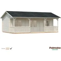 Produktbild Gartenhaus Palmako Sandra 25,6+11,1 m²