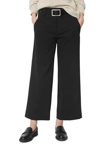 Produktbild Marc O'Polo Damen Culottehose Wide Leg, Schwarz (Black)