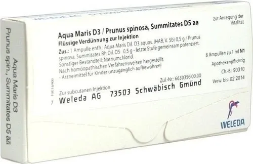 Aqua Maris D 3 Prun Sp D5 8 ST von Weleda