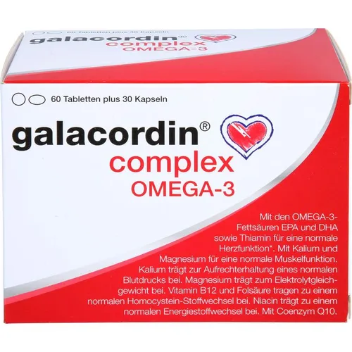 Produktbild GALACORDIN complex Omega-3 Tabletten 60 St.
