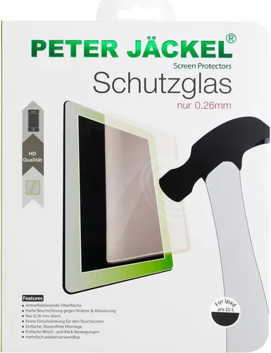 PETER JÄCKEL HD Glass Protector für Apple iPad Pro 10.5
