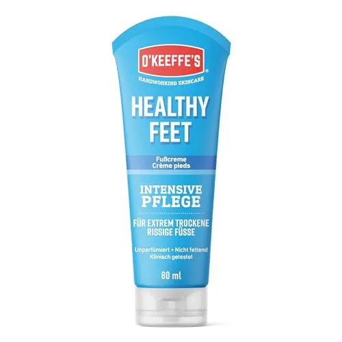 O'Keeffe's Healthy Feet Fußcreme Tube, 80 ml