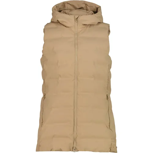 CMP Woman Vest FIX Hood cookie (P405) 38