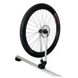 ATERA GIRO SPEED Vorderadhalter 082223 - Fahrradträger Zubehör für GIRO SPEED, matt eloxiertes Aluminium, ideal für Räder mit Scheibenbremsen, komplett vormontiert und passend für Vierkant-Tragrohre.