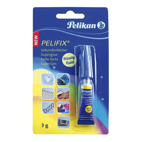Sekundenkleber PELIFIX P897D12 flüssig Tube 3g