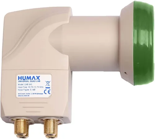 Humax Green Power Quad-LNB Stromspar-LNB Satelliten universal LNB LTE-Filter